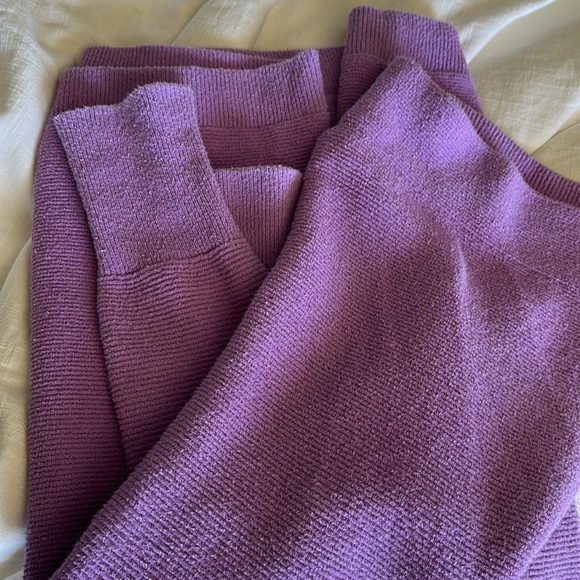 Free People Ottoman Tunic Sweater Purple Lavender - Picture 6 of 6